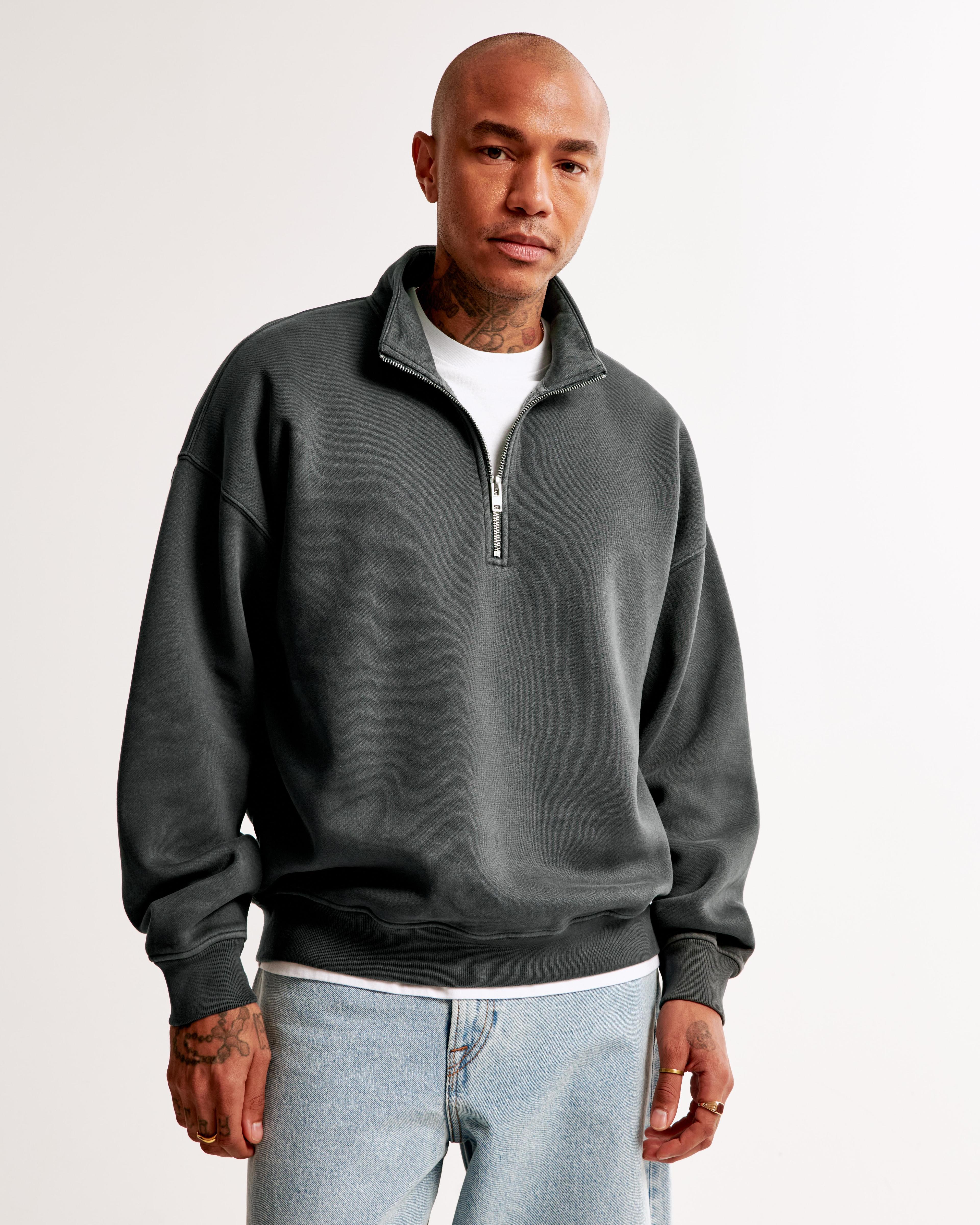 Essential Half-Zip Sweatshirt Product Image