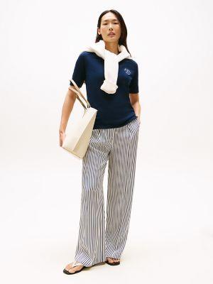 Regular Fit Circle Logo Stretch Polo Product Image