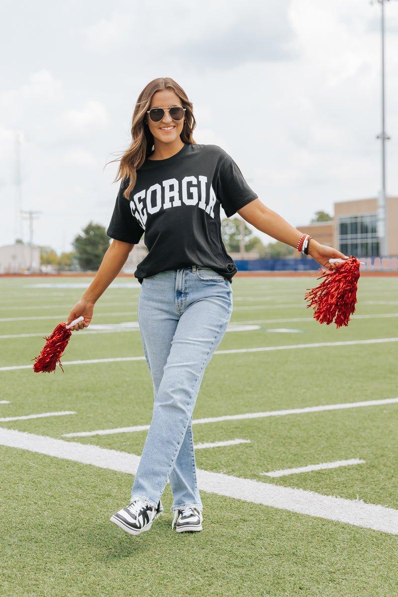 Georgia Black Game Day Tee - FINAL SALE Product Image