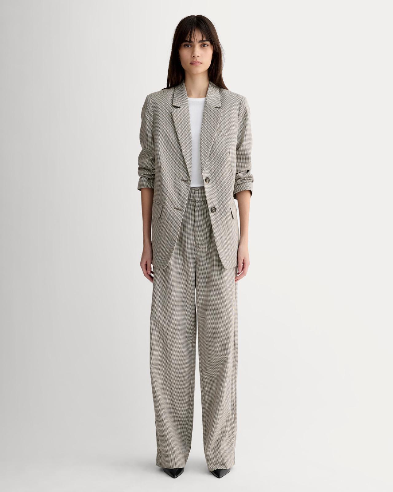 Womens Draper Pleated Pant in Buttersmooth by Everlane Product Image