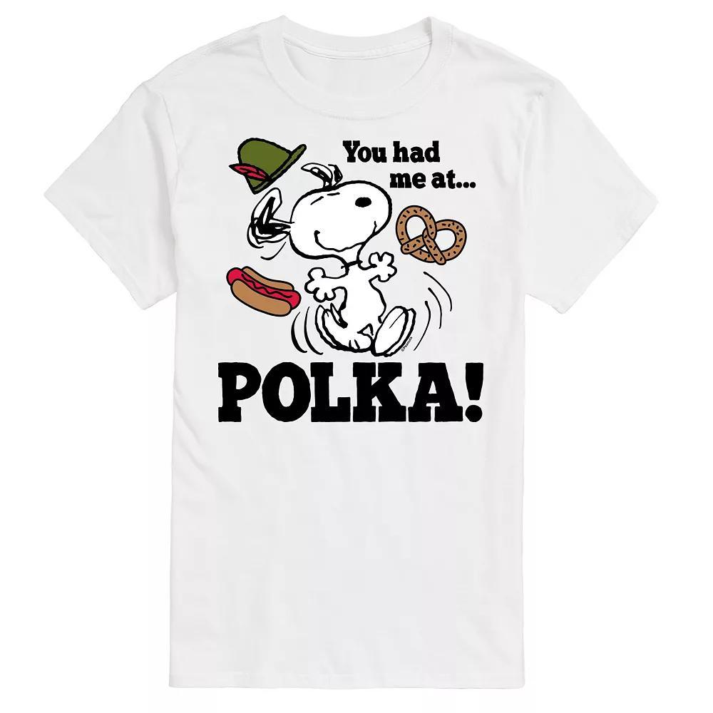 Men's Peanuts You Had Me At Polka Graphic Tee,  Product Image