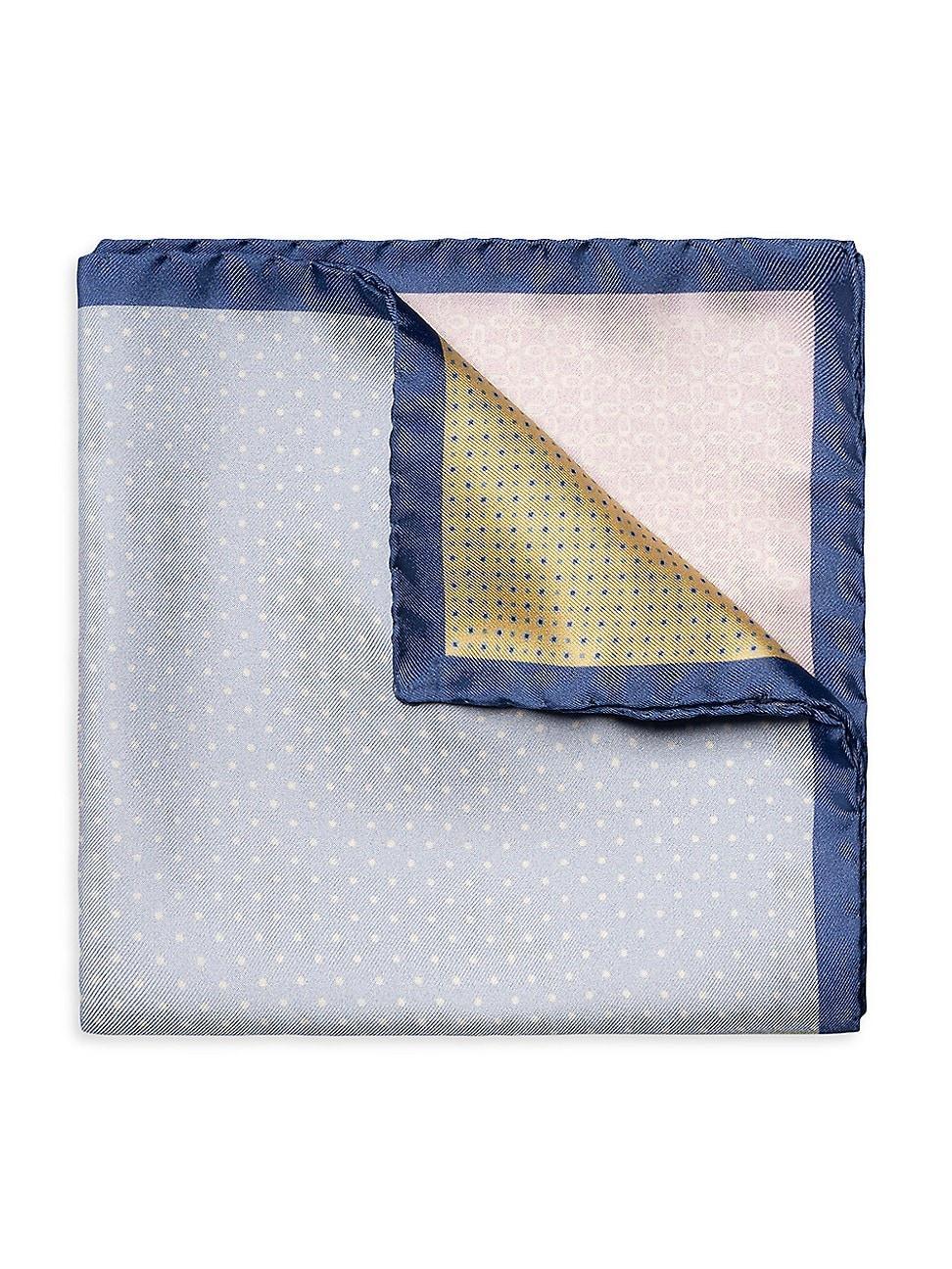 Mens Four-Sided Silk Pocket Square Product Image