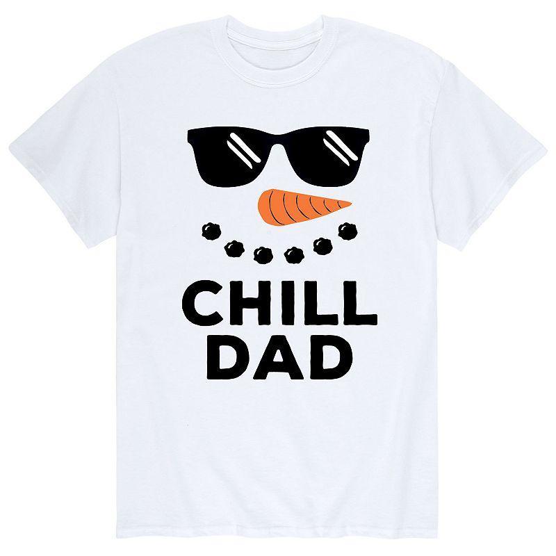 Mens Chill Dad Snowman Tee Product Image