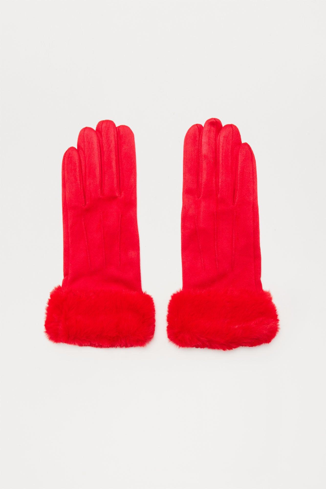 Winter's In New York Glove - Red Product Image