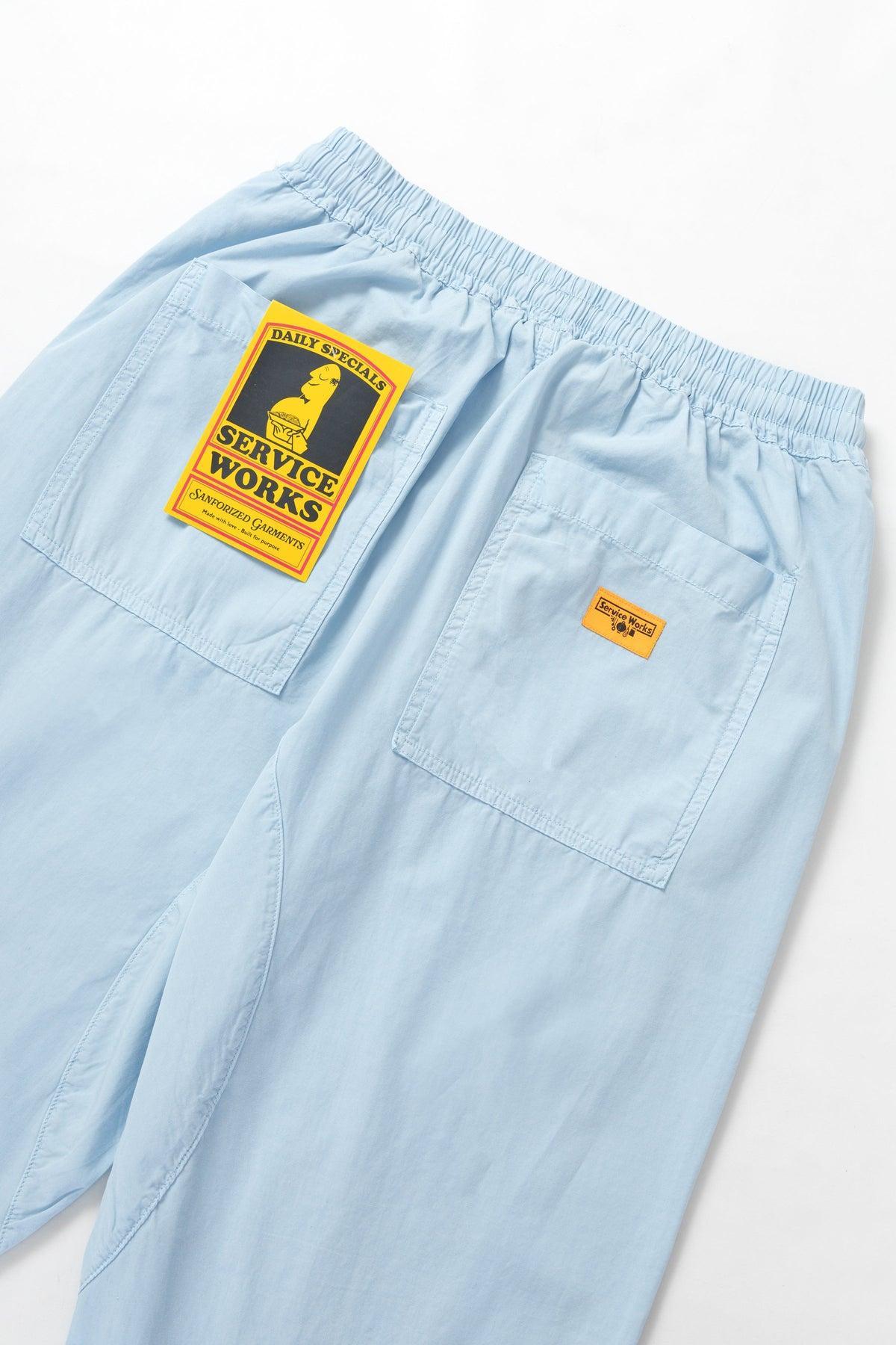 Service Works - Poplin Chef Pants - Powder Product Image