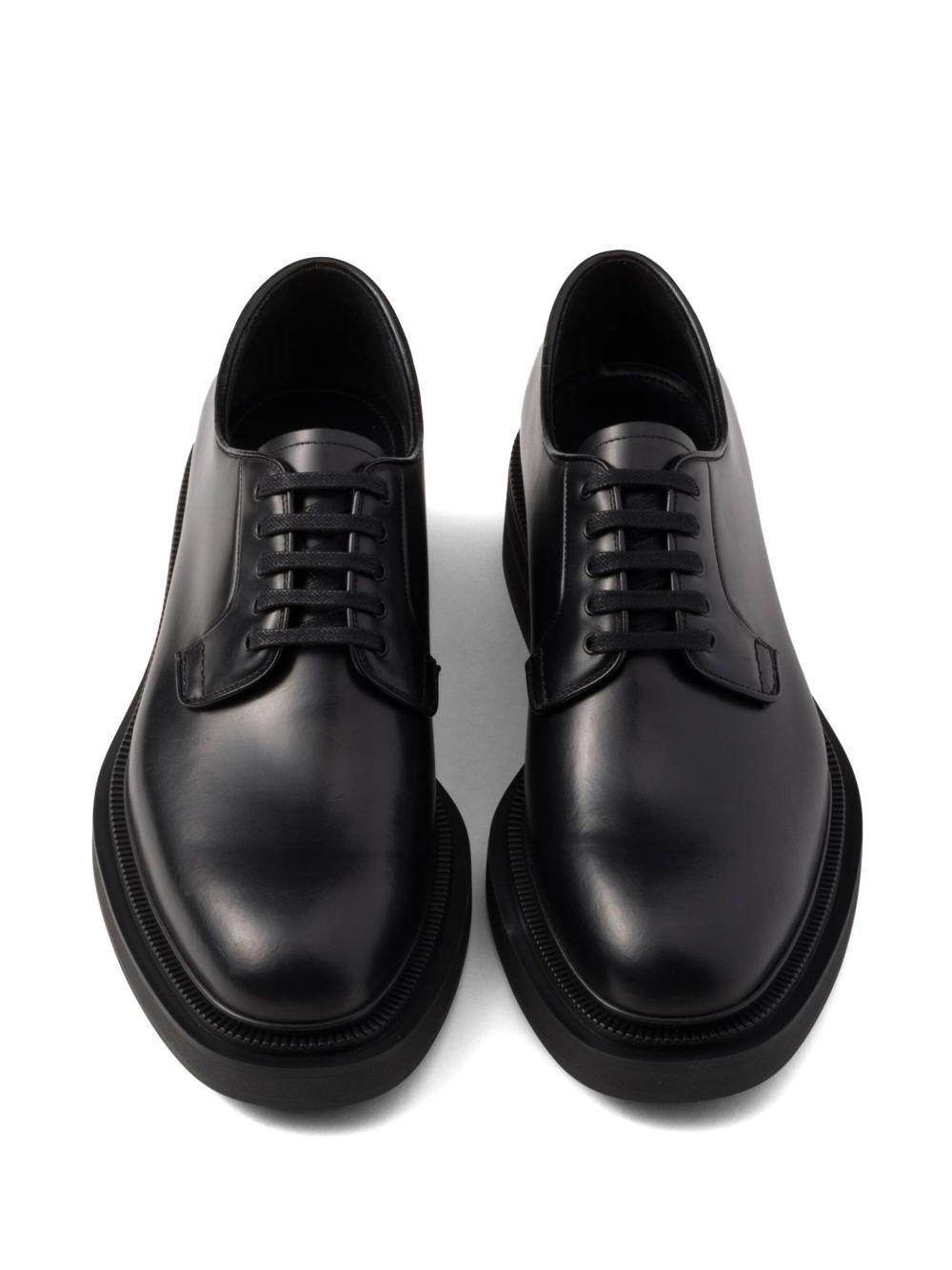 brushed leather shoes Product Image