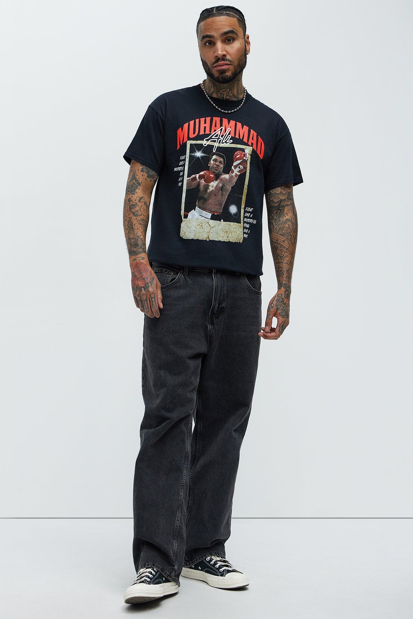 Muhammad Ali Polaroid Short Sleeve Tee - Black Product Image