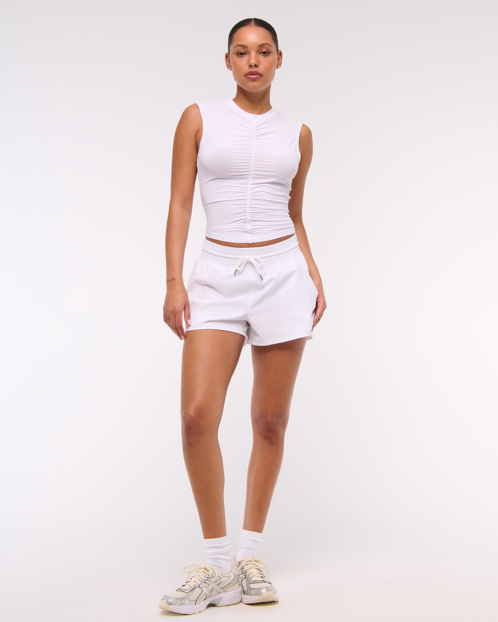 YPB Featherweight Ruched Tank Product Image