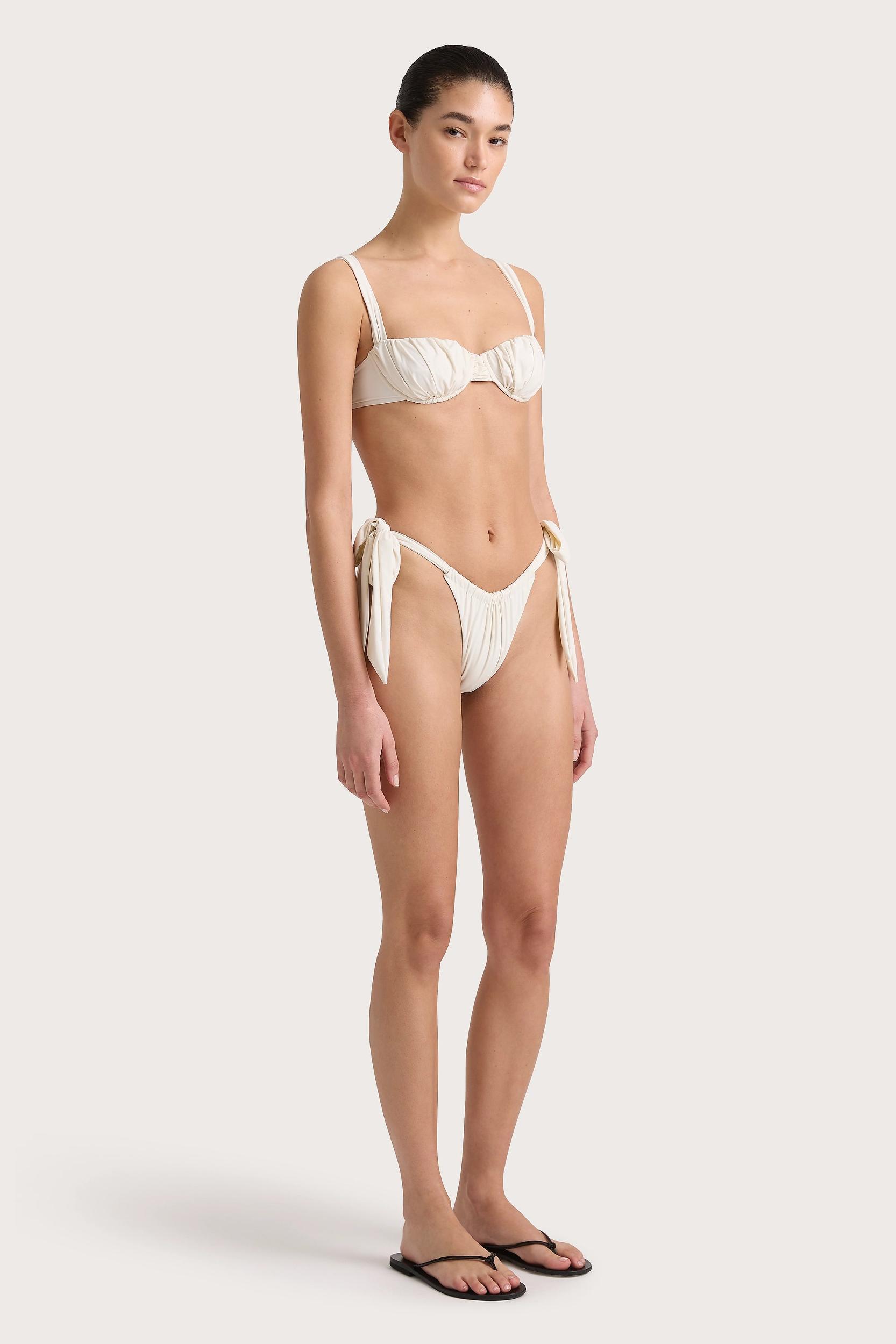 Emily Bikini Top White - Final Sale Product Image