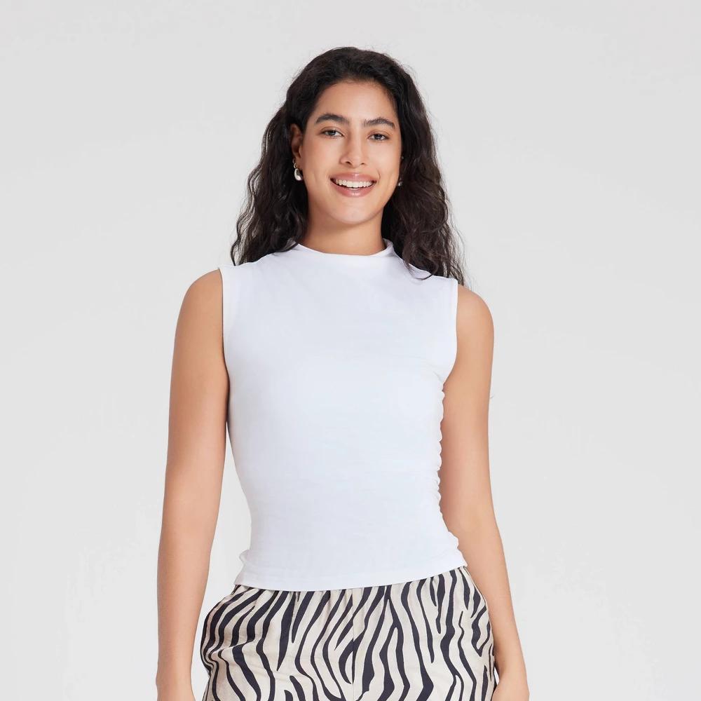 Women's Draped Knit Top - A New Day™ Pink 3X Product Image