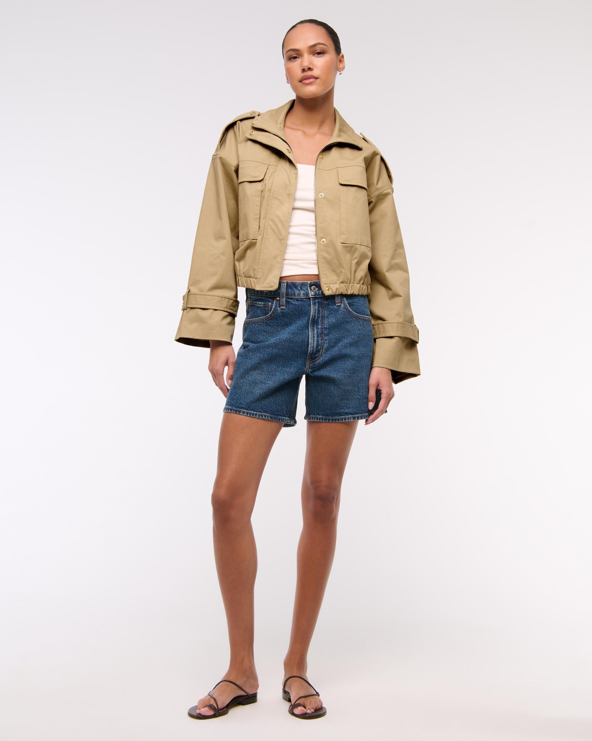 Lightweight Cinched Utility Jacket Product Image