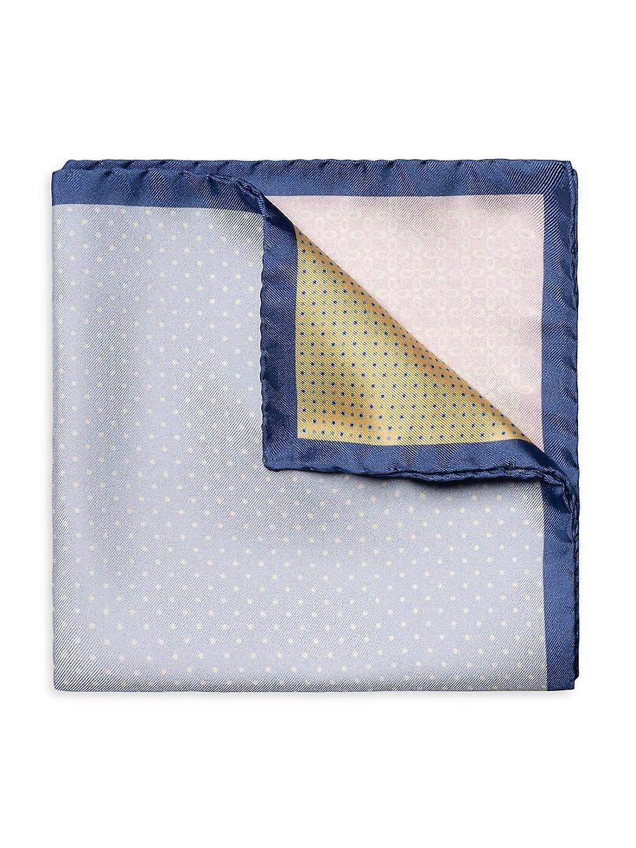 Mens Four-Sided Silk Pocket Square Product Image