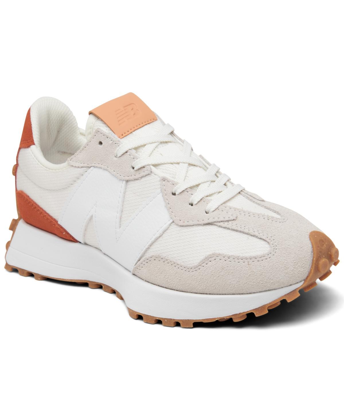 Womens New Balance 327 Athletic Shoe - Sea Salt / Rust Product Image