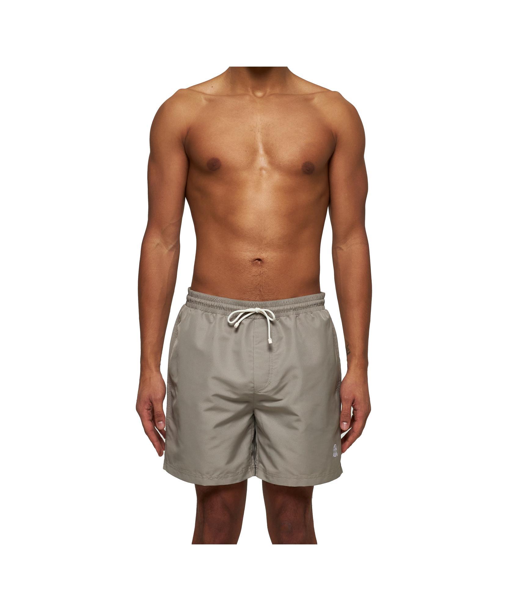 BRUNELLO CUCINELLI Swimming Trunks In Kaki Product Image