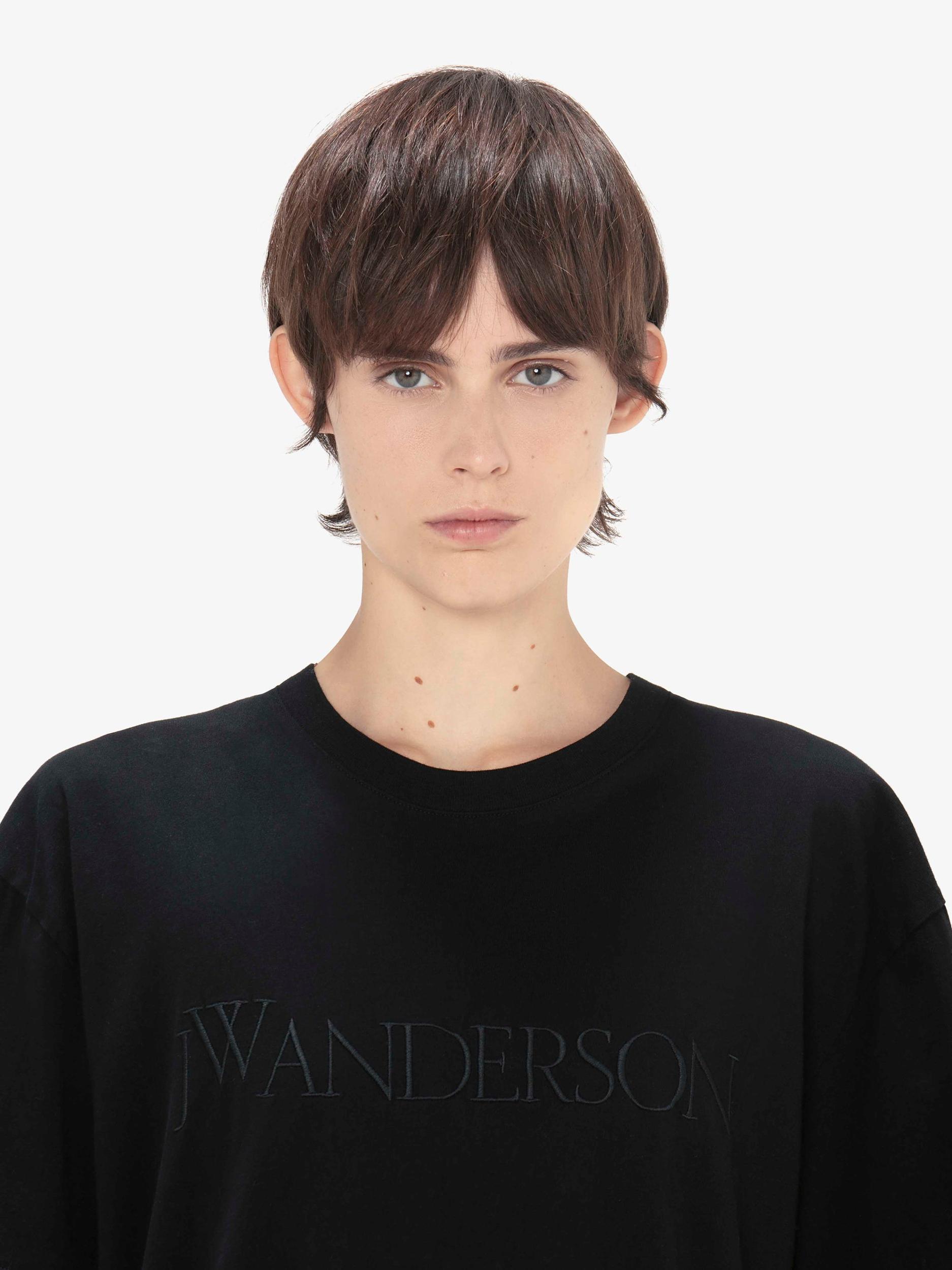 T-SHIRT WITH LOGO EMBROIDERY Product Image