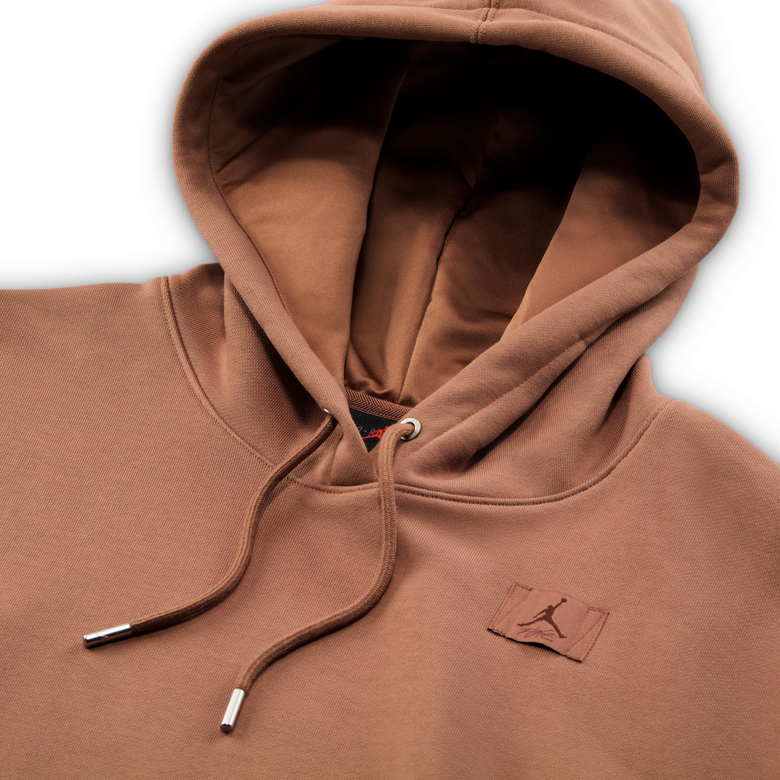 Jordan Flight Fleece Women's Satin-Lined Pullover Hoodie (Plus Size) Product Image