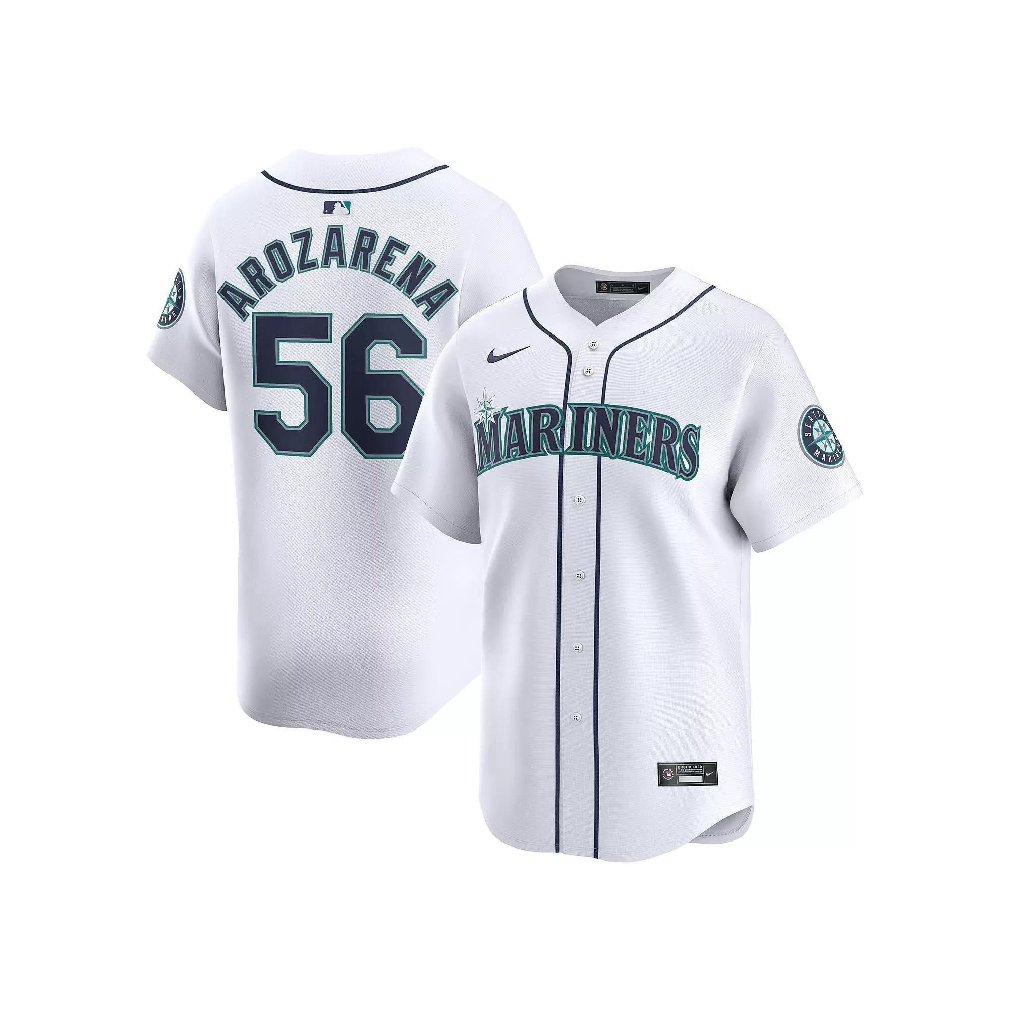 Men's Nike Randy Arozarena White Seattle Mariners Home Limited Player Jersey, Size: XL Product Image