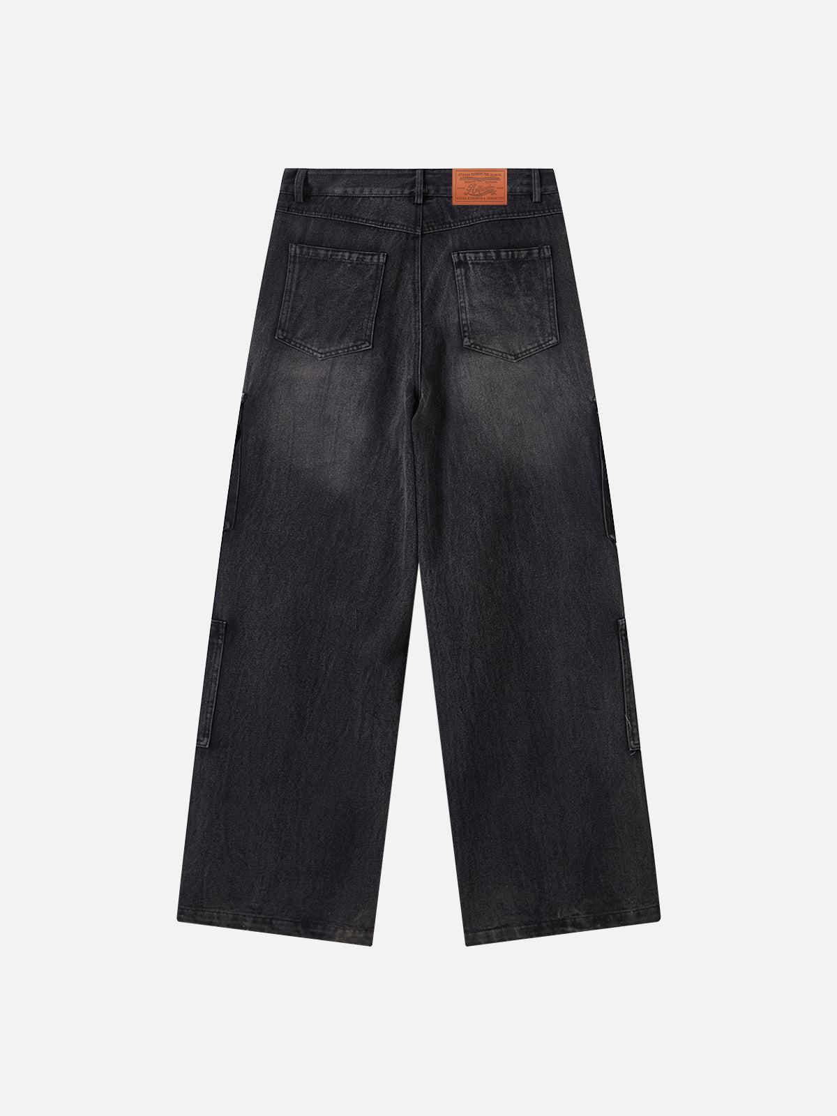 Aelfric Eden Washed Multi Pocket Jeans Product Image