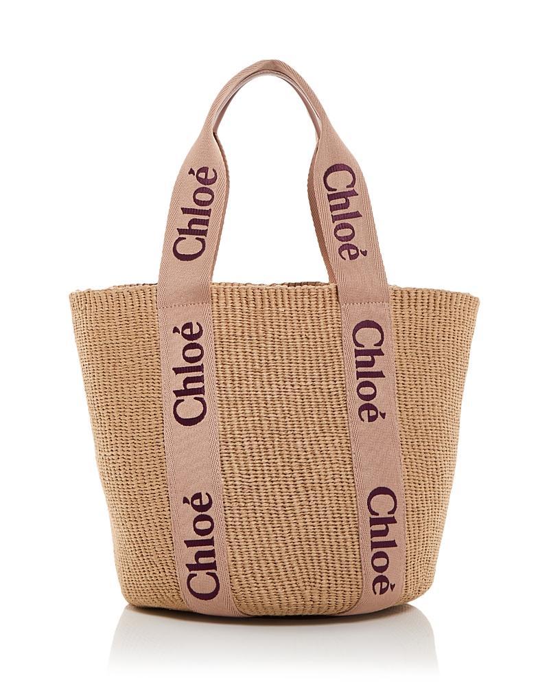 Chloe Woody Large Basket Tote Product Image