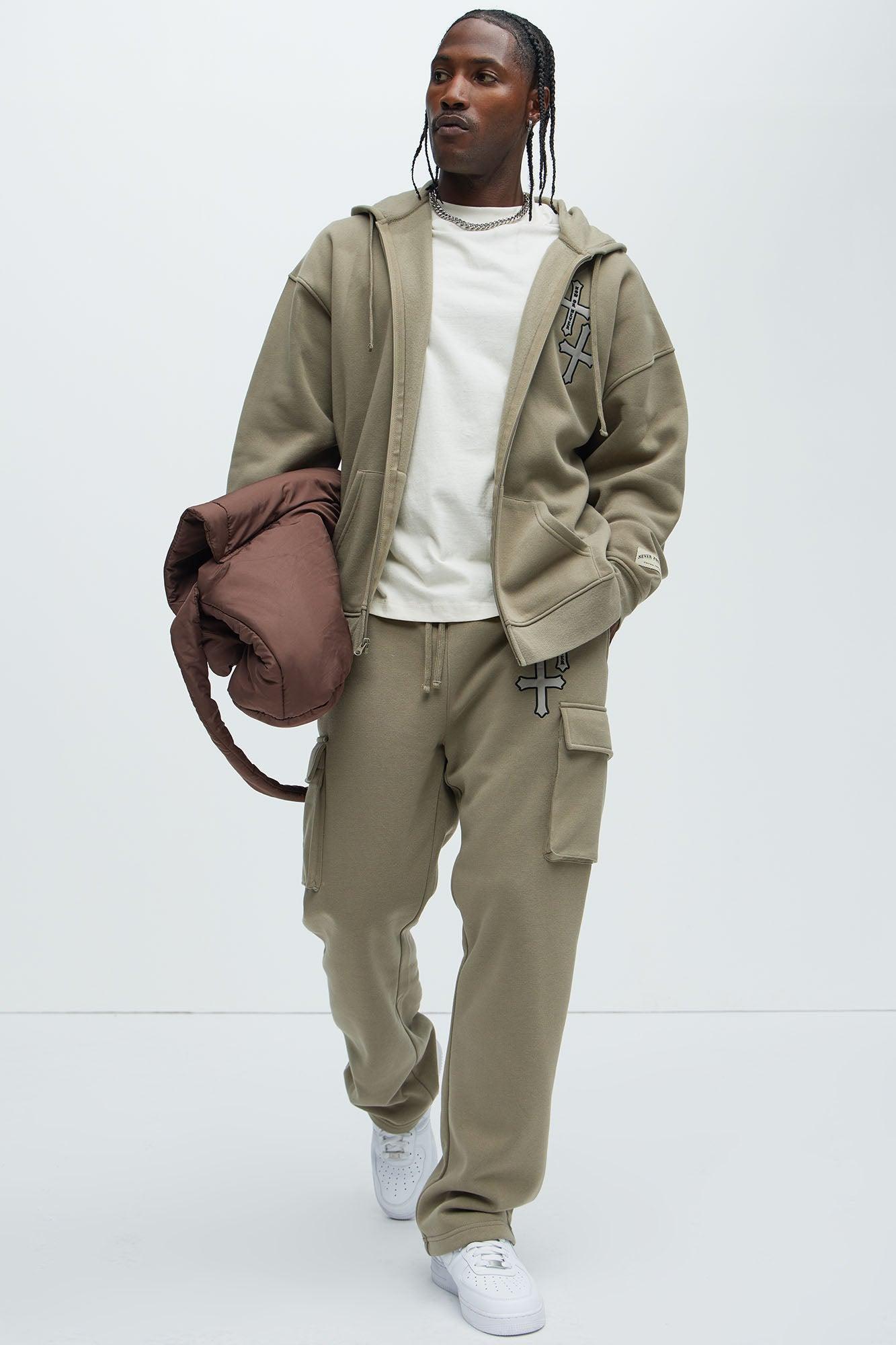 Crosses Cargo Sweatpant - Olive Product Image