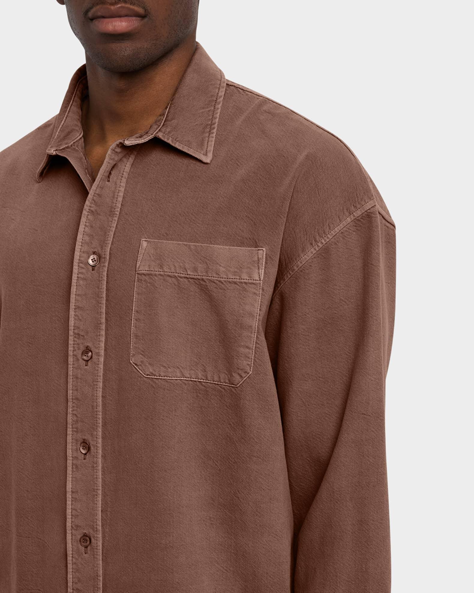 Men's Button Down Modern Shirt Product Image