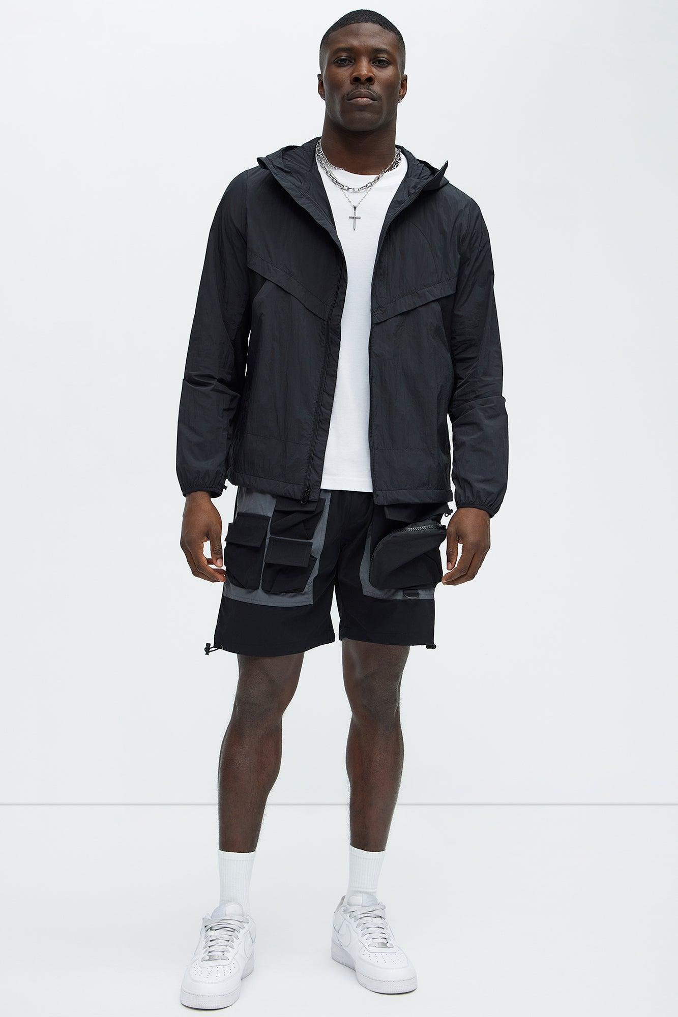 This Way Nylon Utility Short - Black Product Image