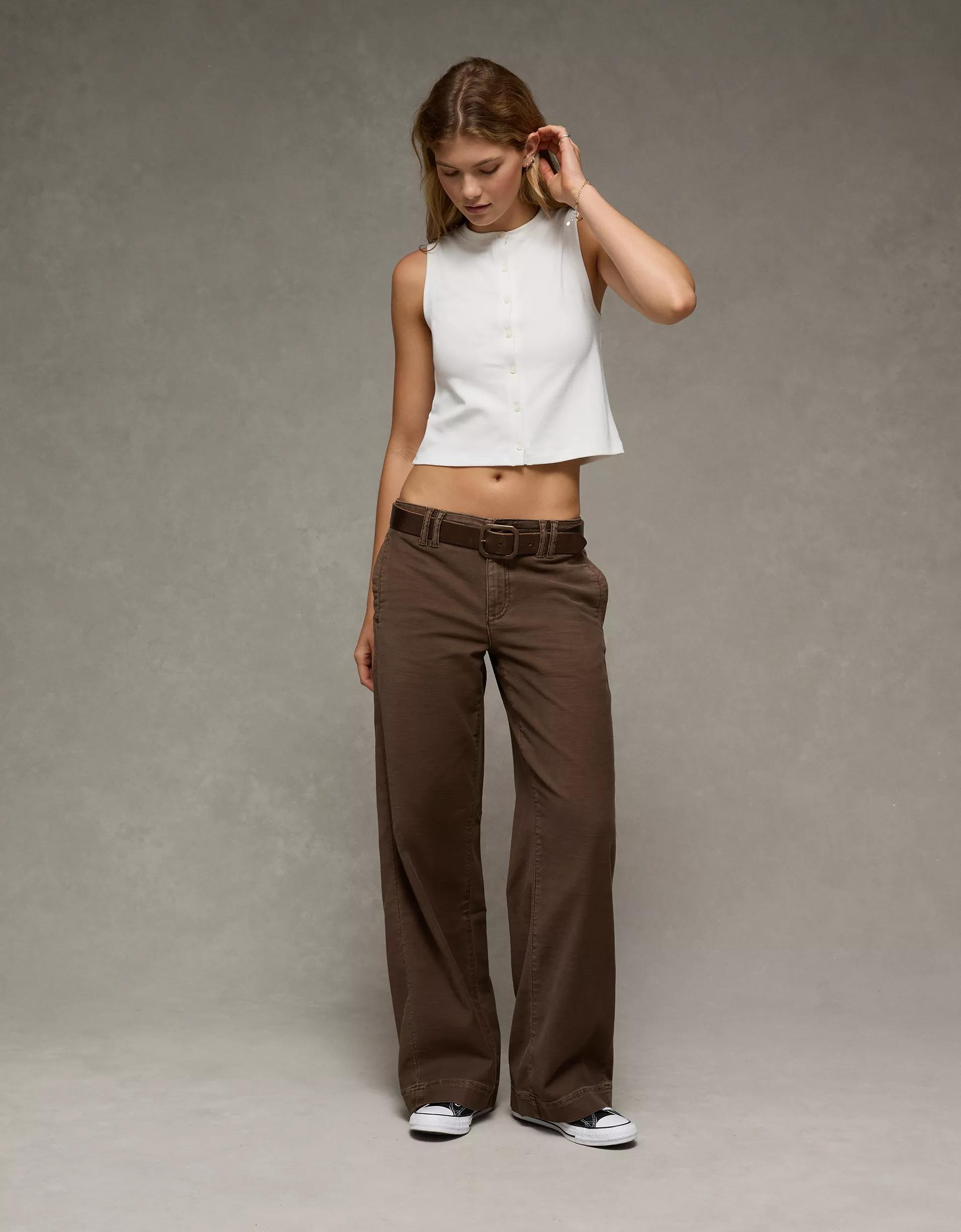 AE Button-Up Tank Top Product Image