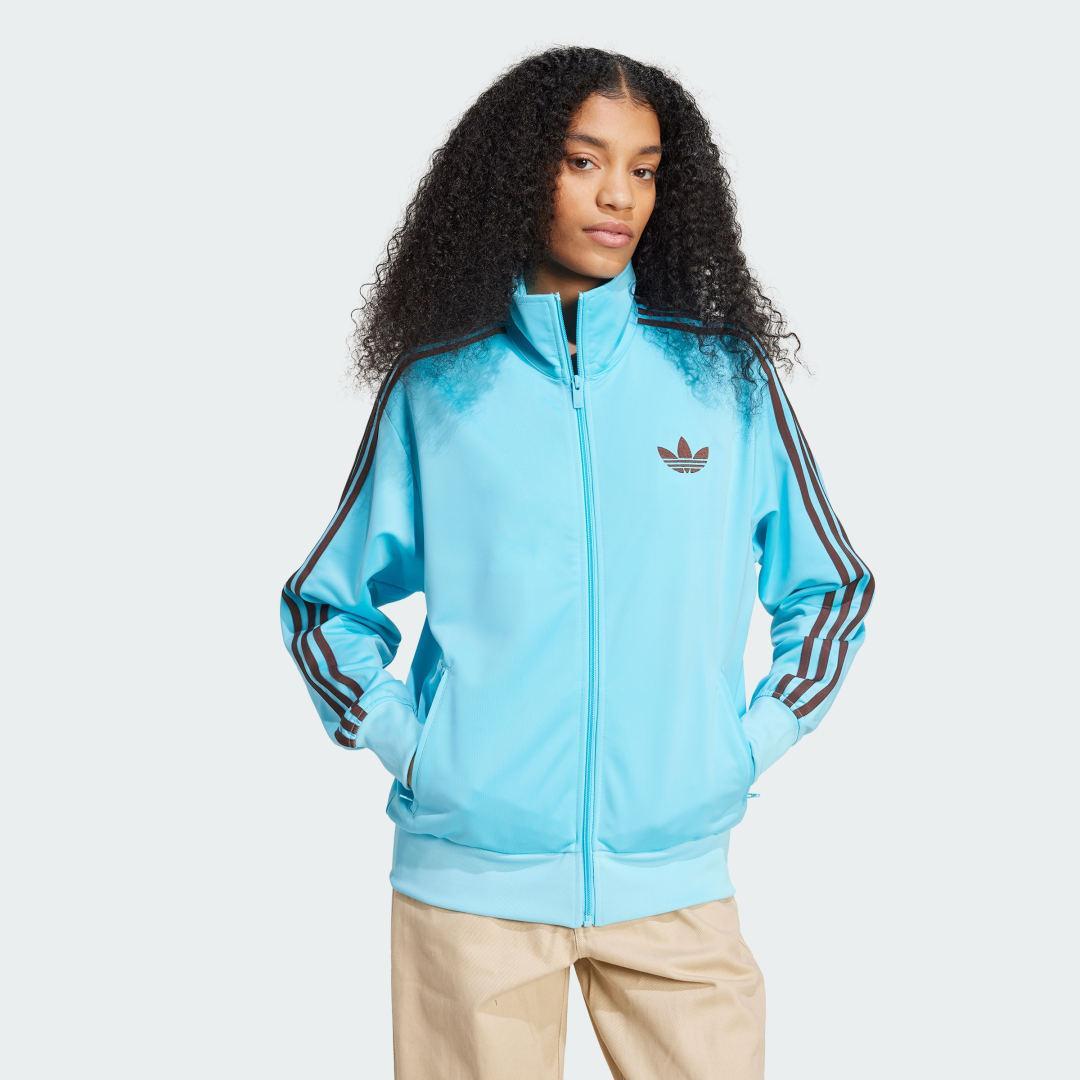 adidas Womens Originals adicolor 3-Stripes Firebird Loose Track Top Product Image