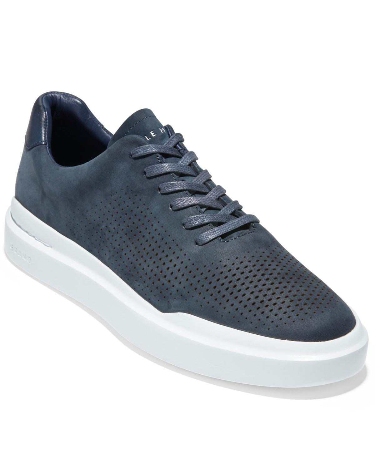 Cole Haan Mens Rally Suede Laser Cut Sneakers Product Image