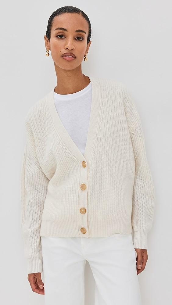 Jenni Kayne Cropped Cashmere Cocoon Cardigan | Shopbop Product Image