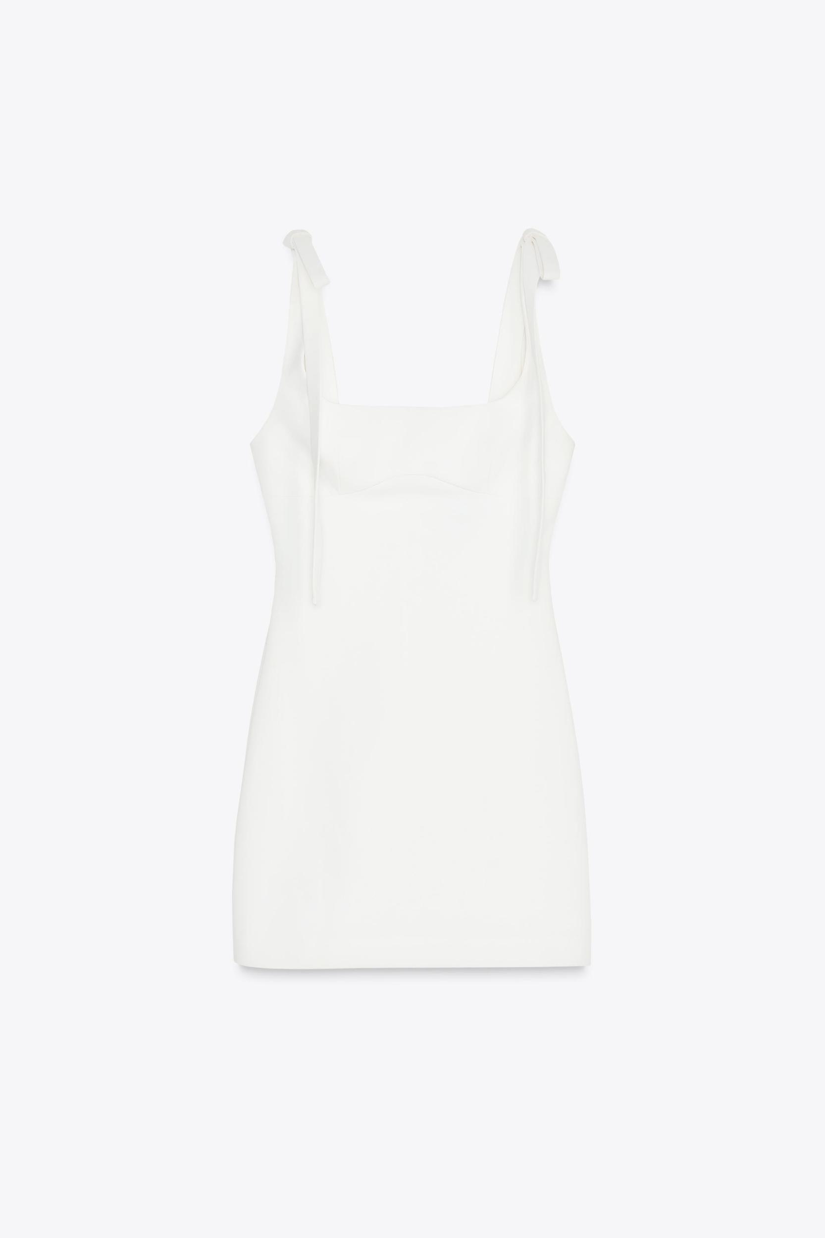 SHORT TIE-STRAP DRESS Product Image