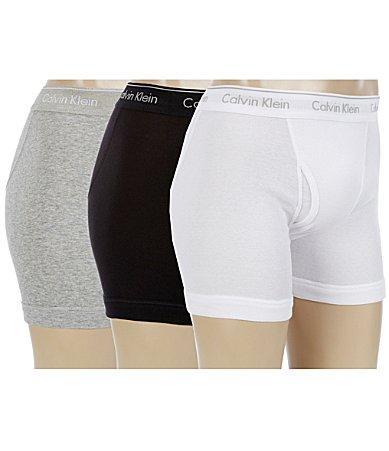 Calvin Klein Cotton Boxer Briefs, Pack of 3 Product Image