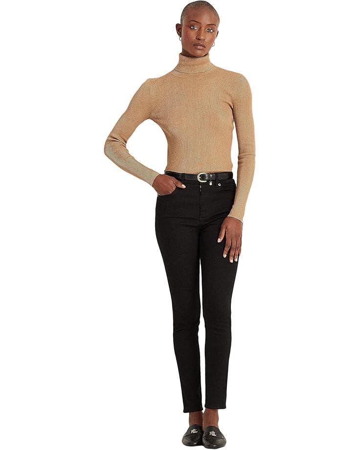 Ribbed Turtleneck Sweater Product Image