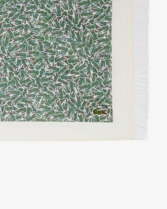 Crocodile Print Cotton Sarong Product Image