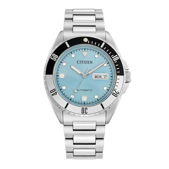 Citizen Mens Wr100 Automatic Stainless Steel Bracelet Watch Product Image