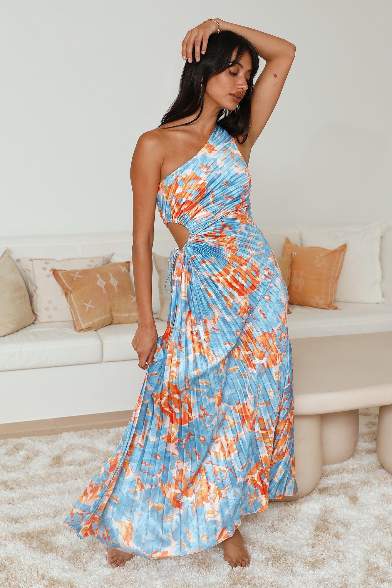 Your Promises Maxi Dress Blue Product Image