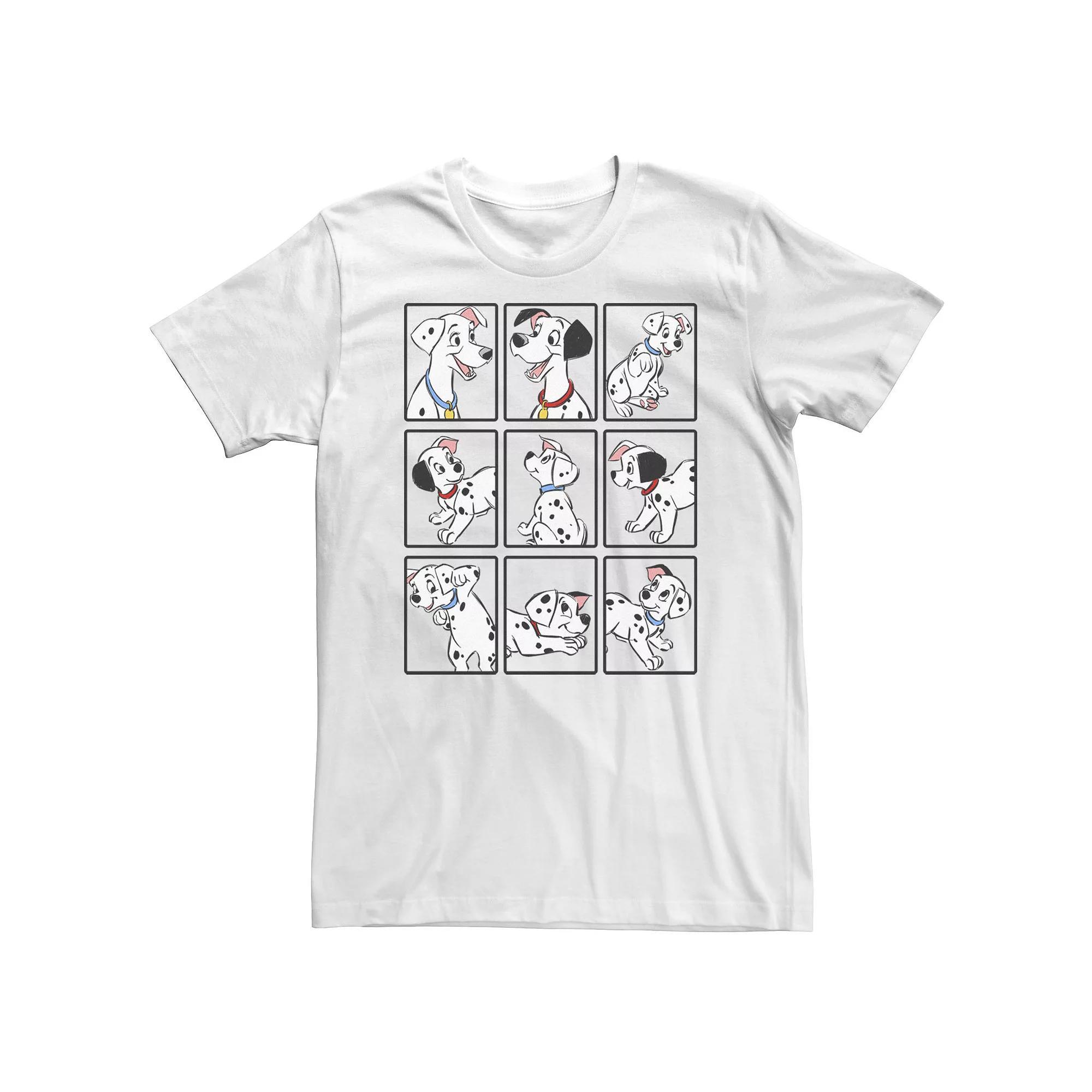 Big & Tall Disney 101 Dalmatians Family Photo Box Up Tee, Men's,  Product Image