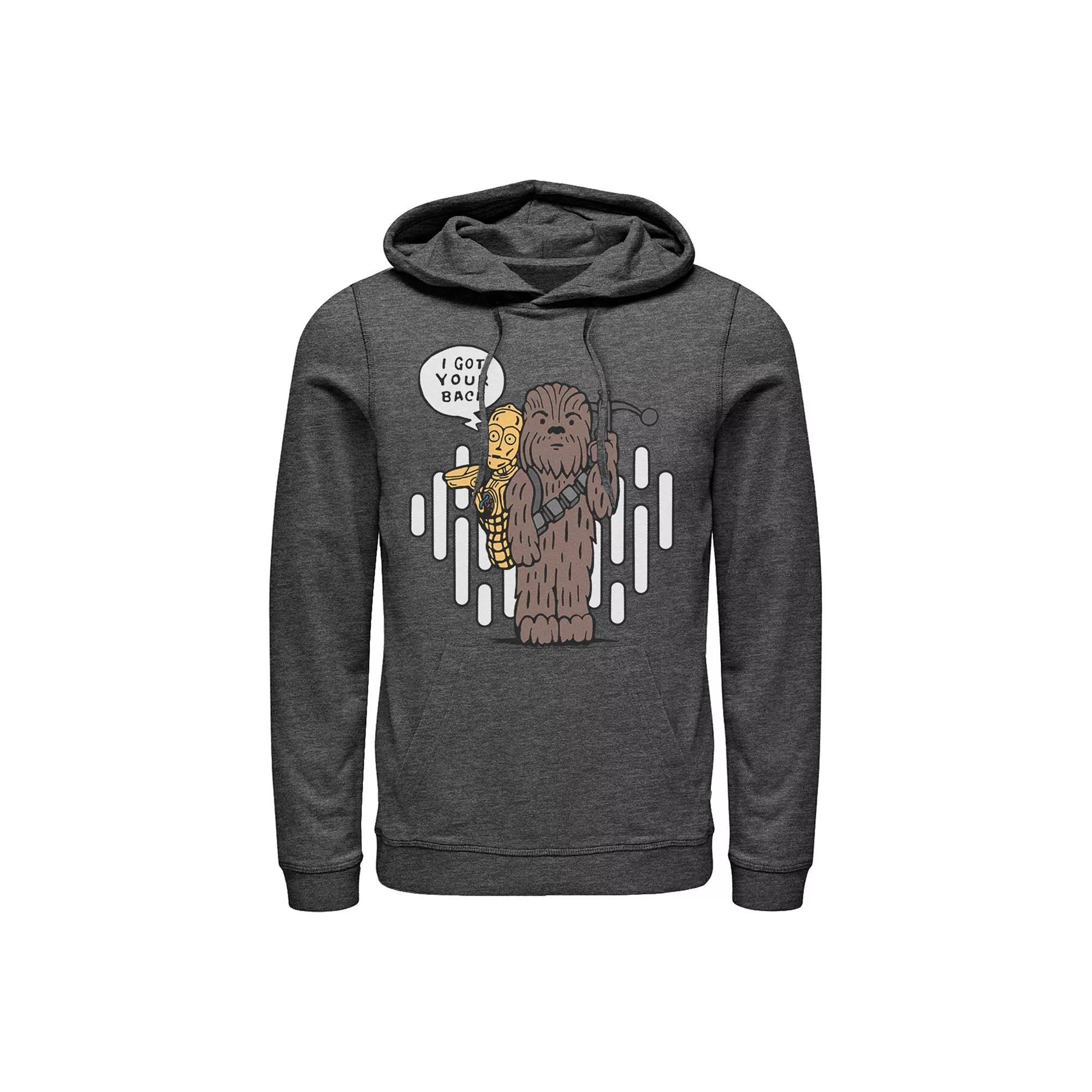 Men's Star Wars Chewbacca C-3P0 Got Your Back Hoodie,  Product Image