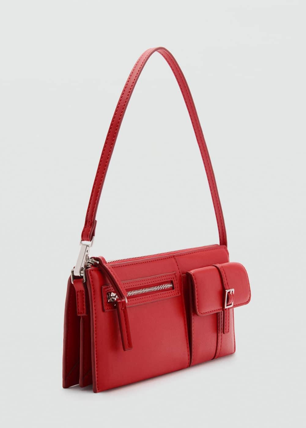 Shoulder bag with pockets - Women | MANGO USA Product Image