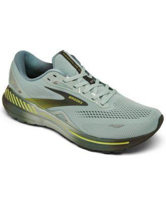 Brooks Men's Adrenaline GTS 23 (Cloud Blue/Goblin Blue/Lime) Men's Shoes Product Image