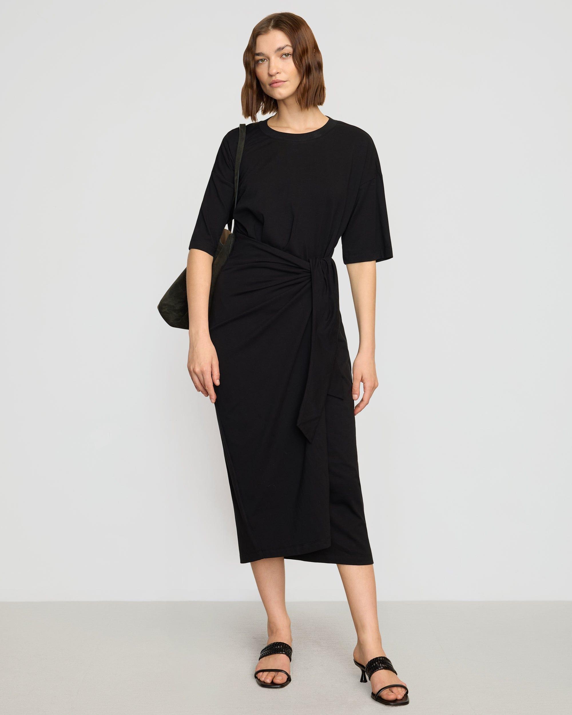 Noa Organic Cotton T-Shirt Wrap Dress Product Image