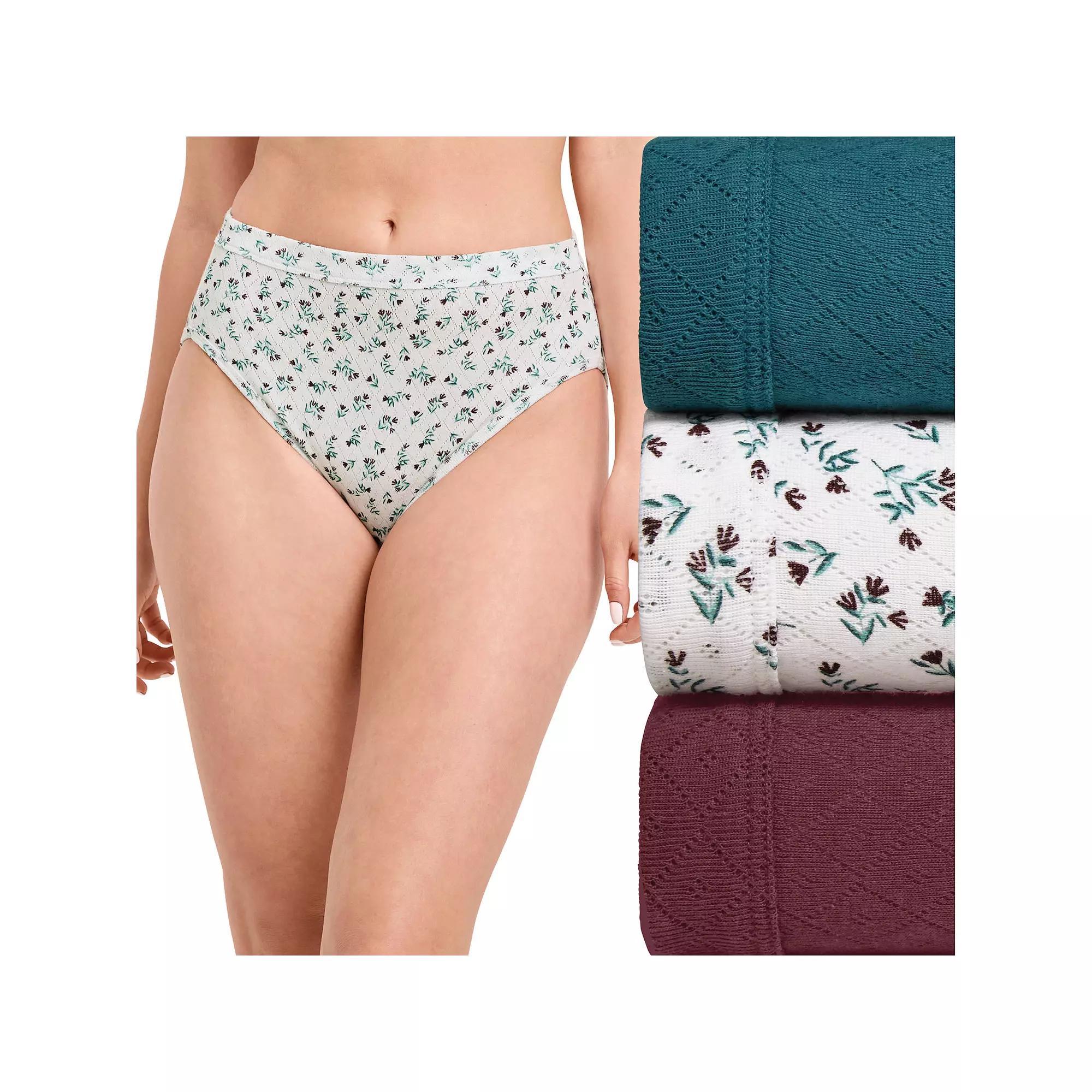 Women's Jockey® Elance Breathe 3-pack French Cut Panty Set 1541,  Product Image