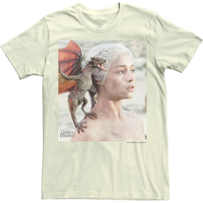 Mens Game Of Thrones Daenerys Mother Of Dragons Portrait Tee Product Image