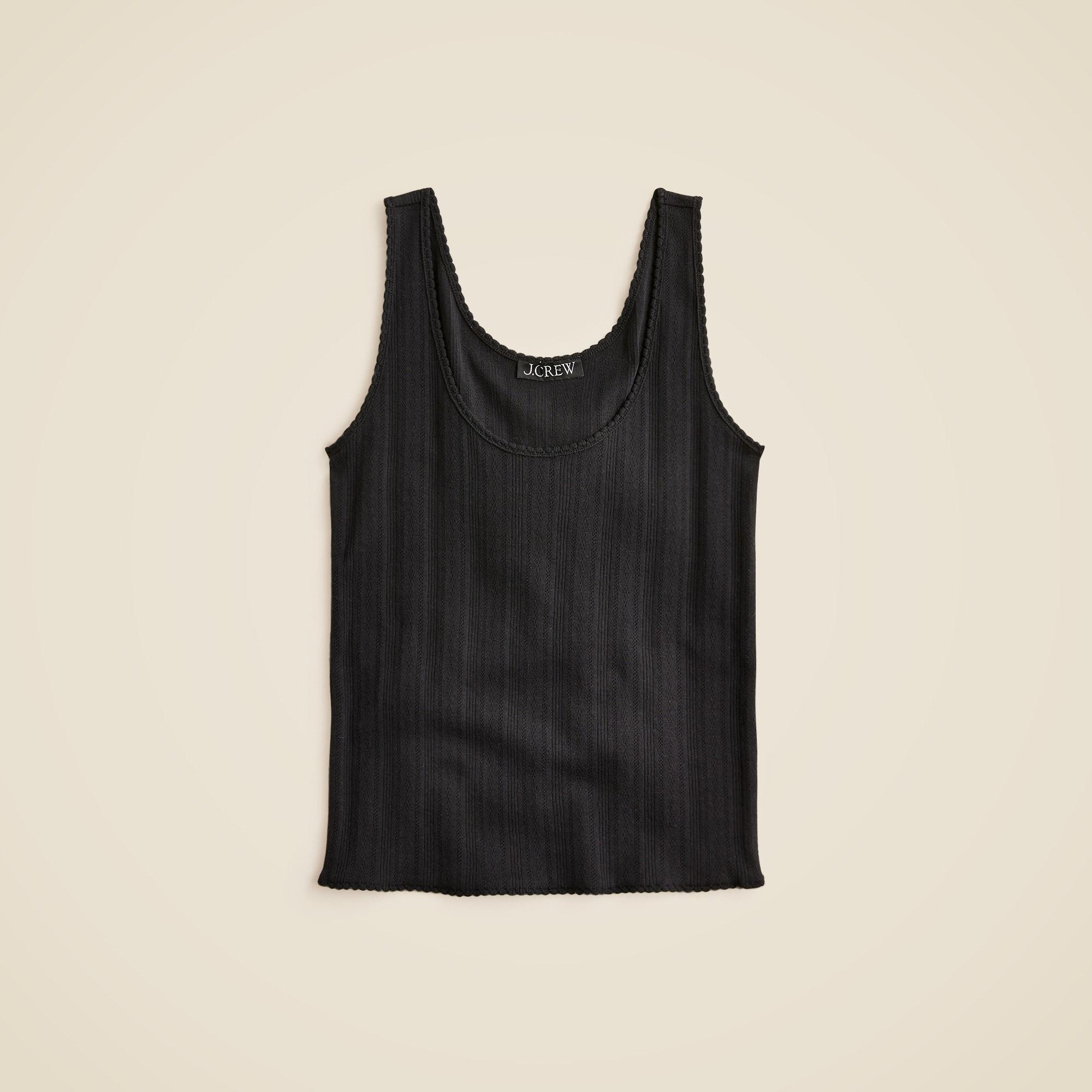 Pointelle tank top Product Image