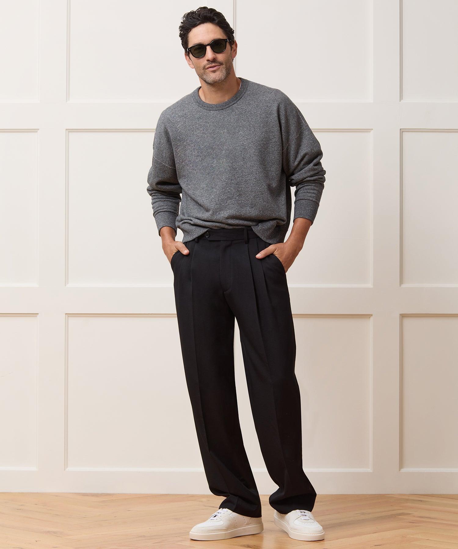 Relaxed Portuguese Terry Crewneck Product Image