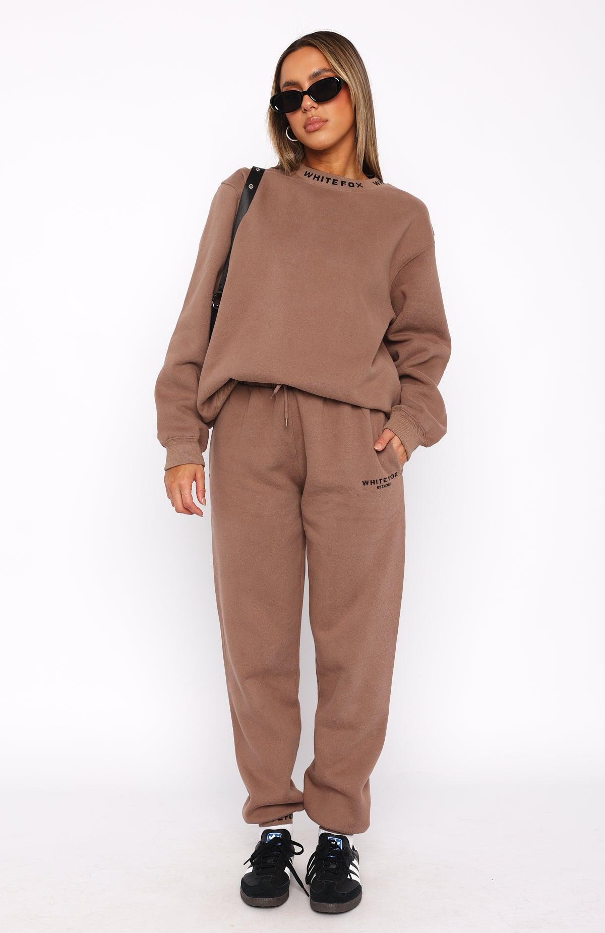 Put It On Repeat Sweatpants Mocha Product Image