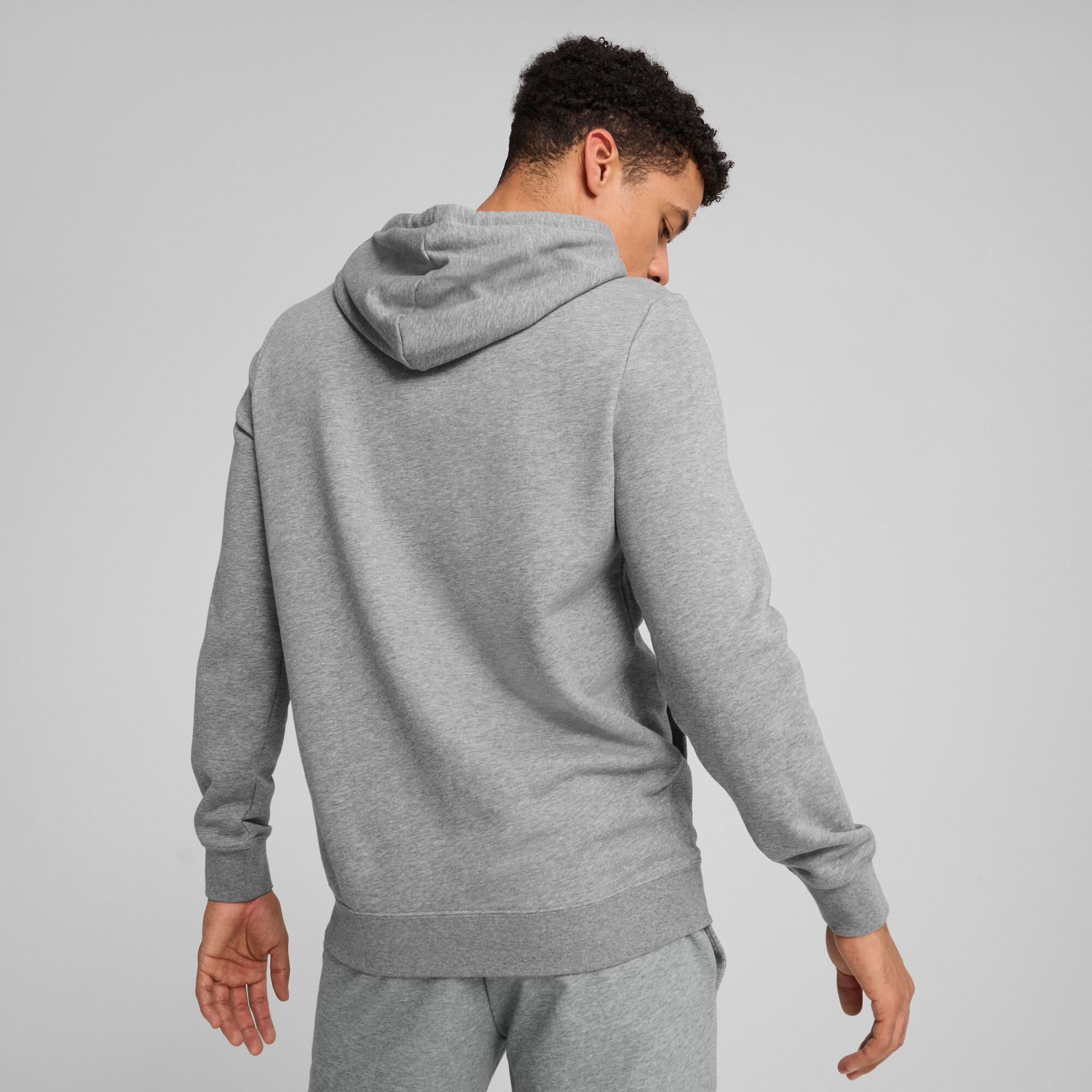 PUMA Essentials Men's Hoodie in Grey Product Image