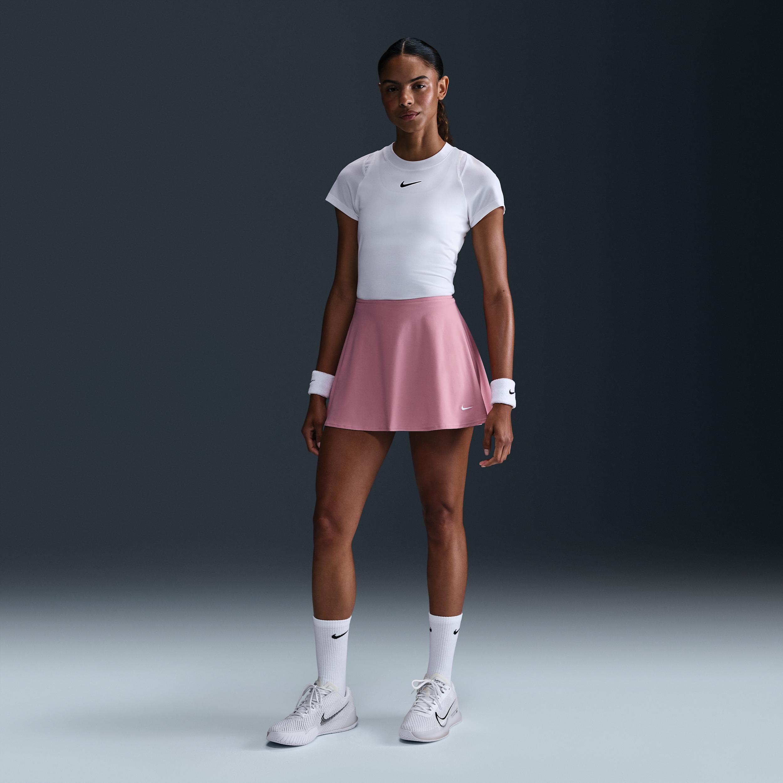 Nike Women's Victory Dri-FIT Short Flouncy Tennis Skirt Product Image