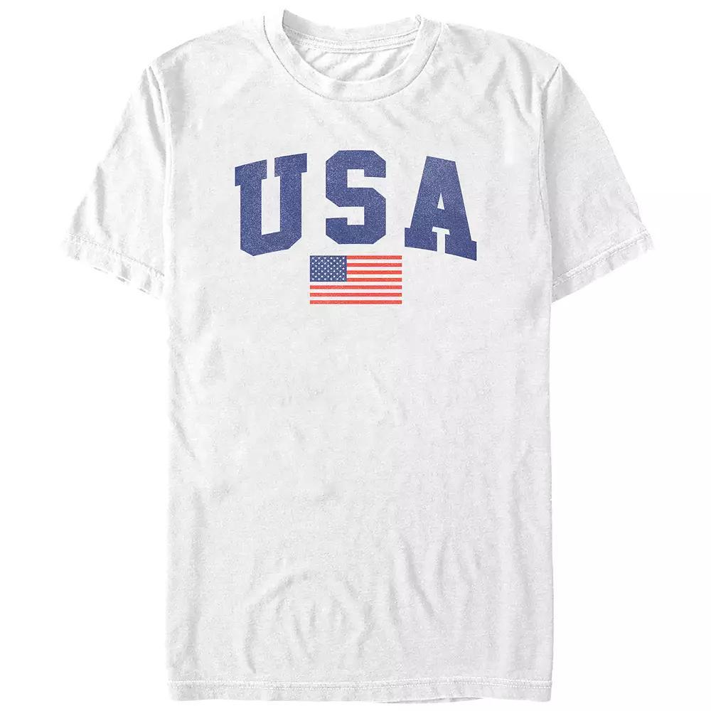 Men's USA Flag Graphic Tee,  Product Image