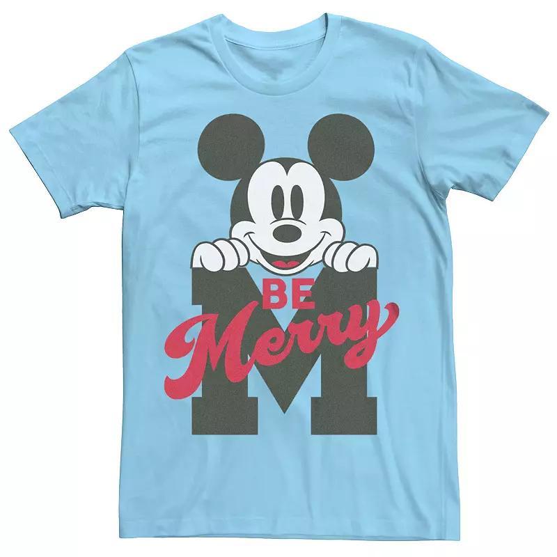 Disney's Mickey Mouse Men's Be Merry Tee,  Product Image